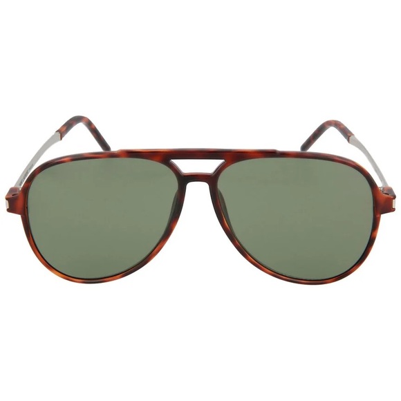 Saint Laurent
Havana Unisex SL228 59mm Aviator Sunglasses - Picture 2 of 5